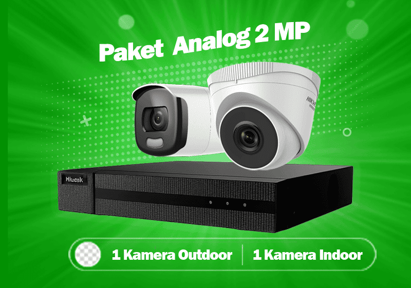 Paket Analog 1 Kamera CCTV