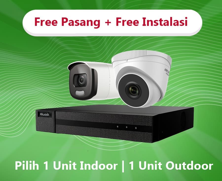Paket 1 IP 4 Chanel CCTV