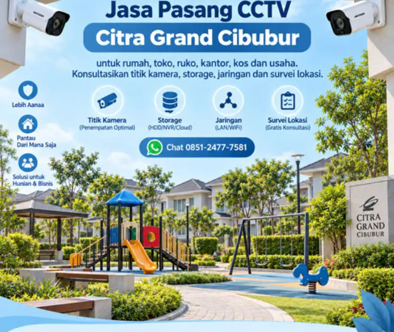 Jasa Pasang CCTV CitraGrand Cibubur | Rumah & Usaha