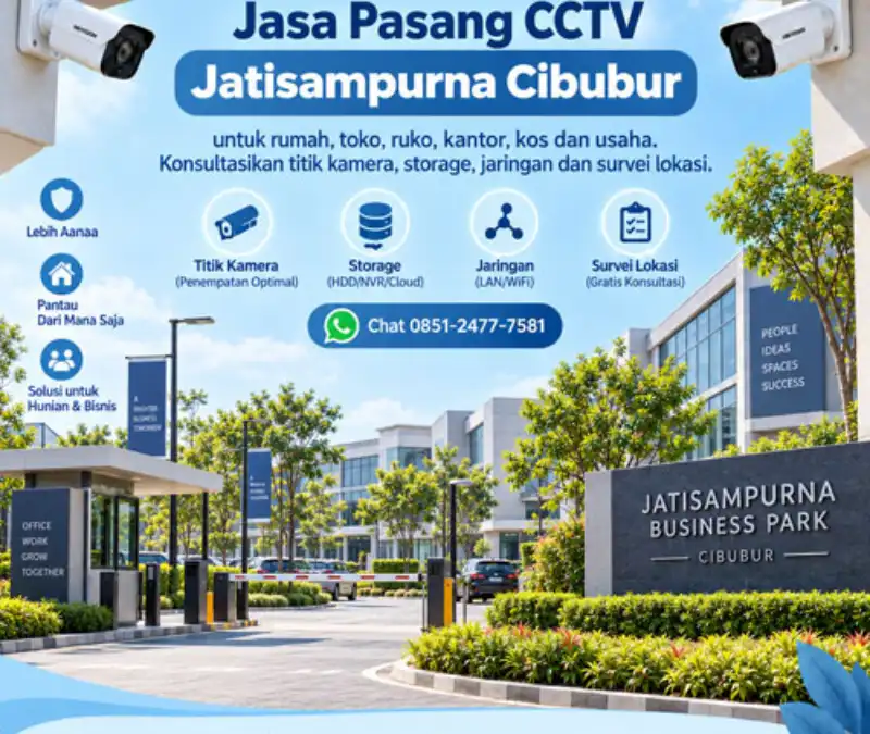 Jasa Pasang CCTV Jatisampurna | Rumah, Kantor & Usaha