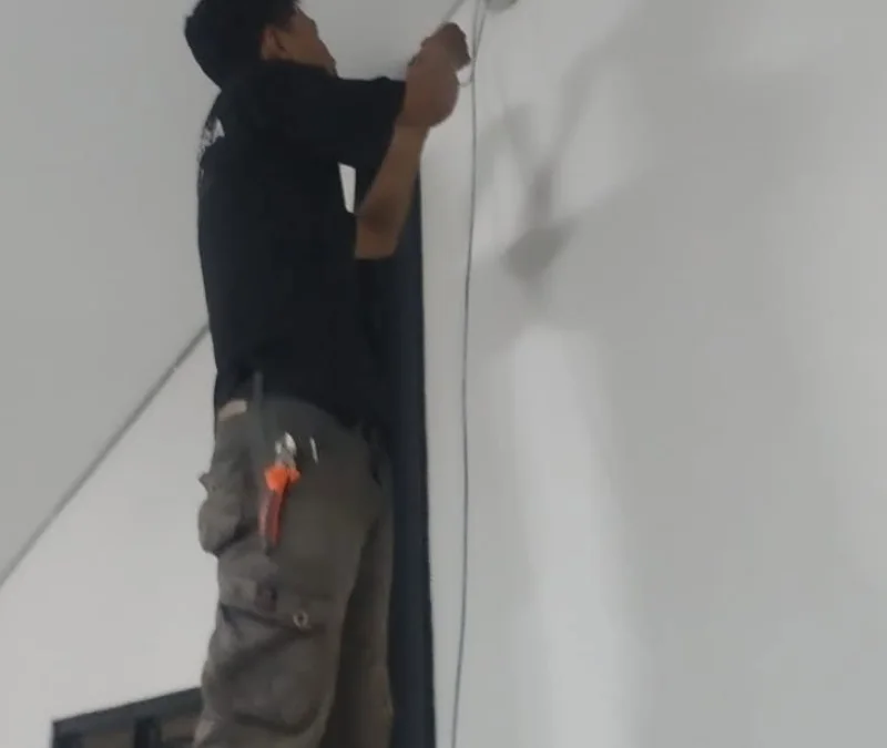 Tim CCTV Cibubur instalasi pemasangan jalur CCTV di rumah Cijantung