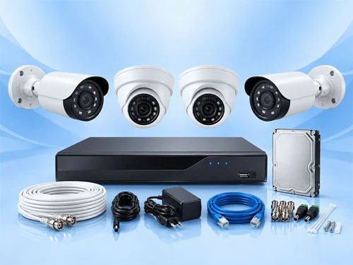 Paket CCTV analog 4 kamera Hikvision Dahua HiLook
